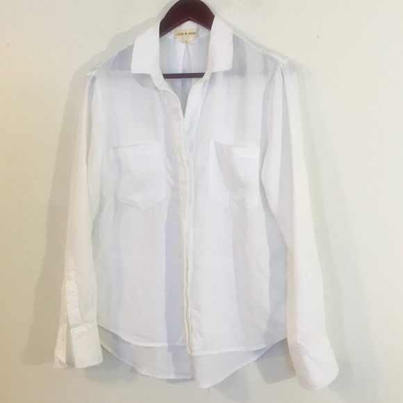 Anthropologie’s Cloth & Stone Button Down Shirt - Picture 1 of 10